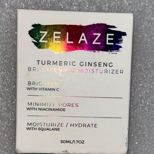 Zelaze Turmeric Ginseng Brightening Moisturizer NWT